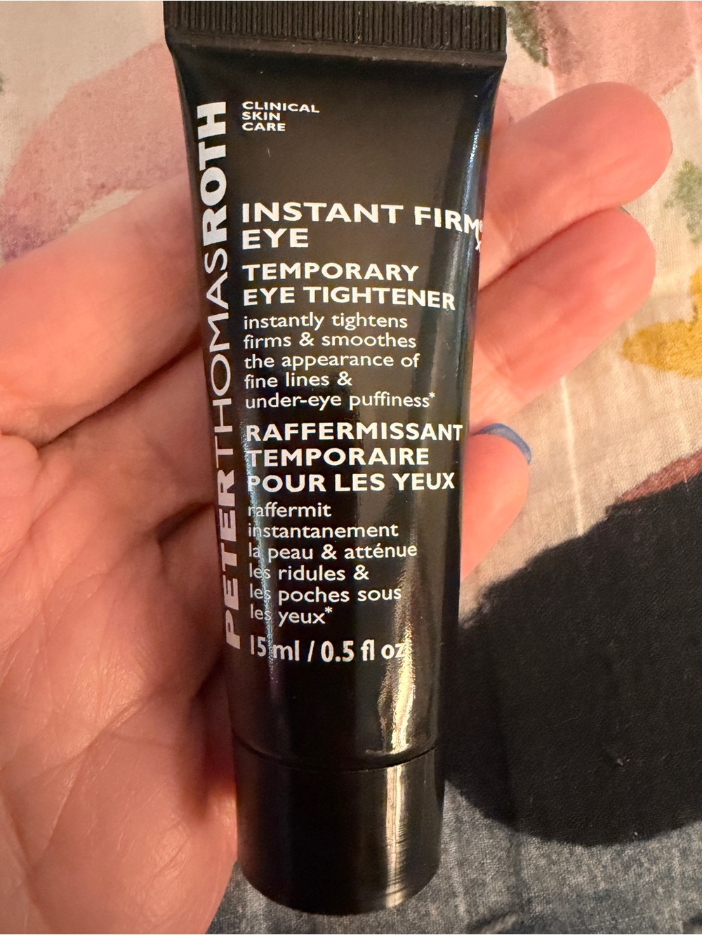 PETER THOMAS ROTH Peter Instant FIRMx Eye Temporary Eye Tightener NEW Mini .5 Oz
